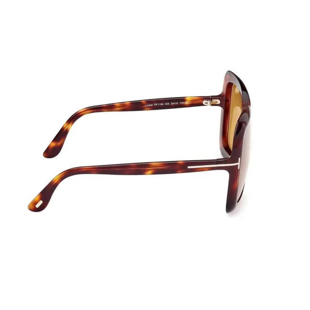 NWT Tom Ford FT1156 Havana 59mm Sunglasses